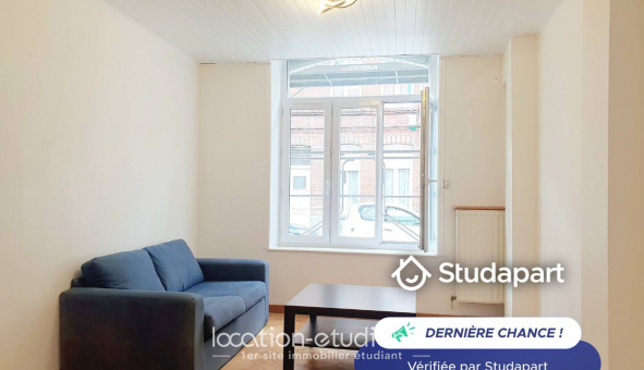 Logement �tudiant Location T2 Meubl&eacute; Lille (59800)