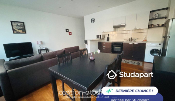 Logement �tudiant T2 &agrave; Lille (59800)