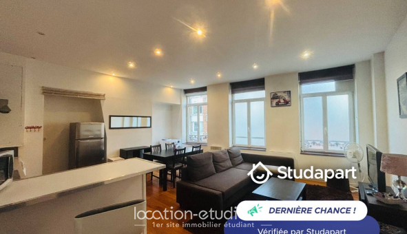 Logement �tudiant T2 &agrave; Lille (59800)