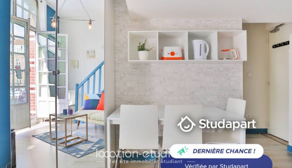 Logement �tudiant T2 &agrave; Lille (59800)
