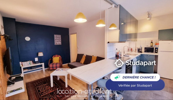 Logement �tudiant Location T2 Meubl&eacute; Lille (59800)