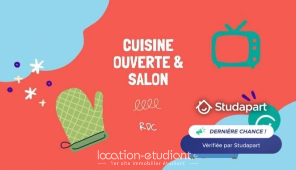 Logement �tudiant T2 &agrave; Lille (59800)