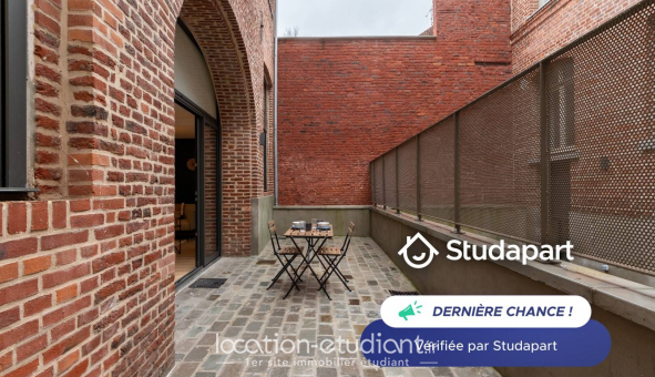 Logement �tudiant T2 &agrave; Lille (59800)