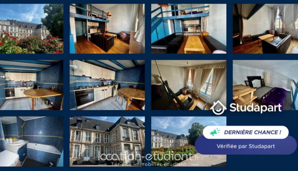 Logement �tudiant T2 &agrave; Lille (59800)