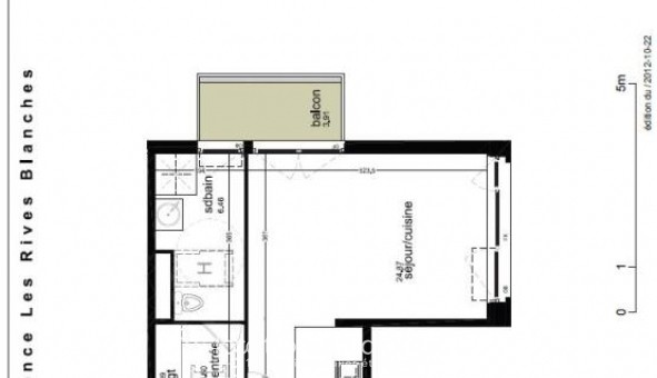 Logement �tudiant T2 &agrave; Lille (59800)