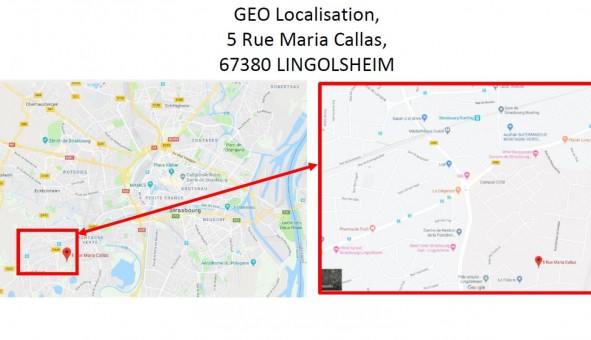 Logement tudiant Location T2 Vide Lingolsheim (67380)