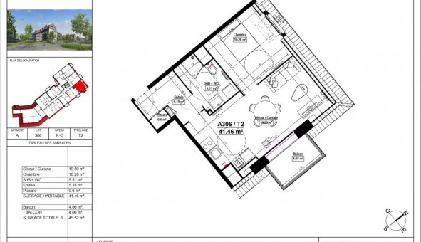 Logement tudiant T2 à Linselles (59126)