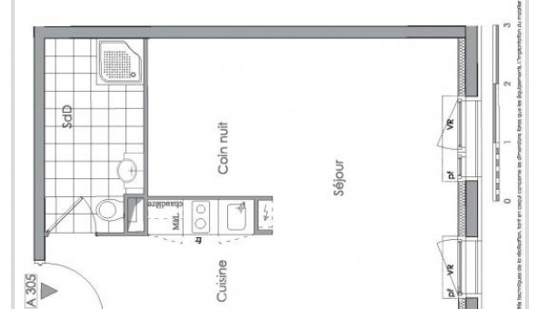 Logement tudiant T2 à Loos (59120)