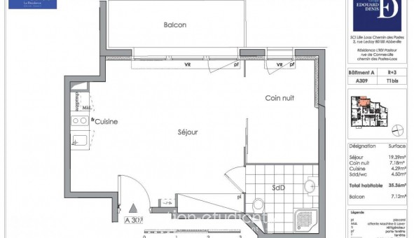 Logement tudiant T2 à Loos (59120)