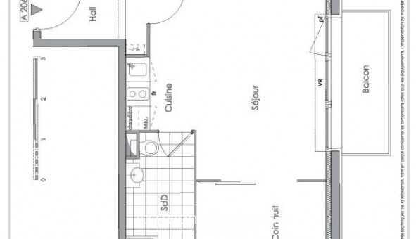 Logement �tudiant T2 &agrave; Loos (59120)