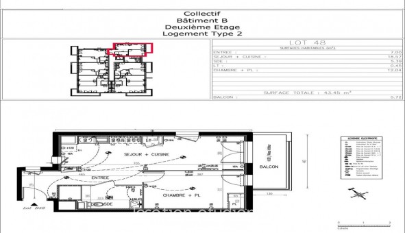 Logement tudiant T2 à Luisant (28600)