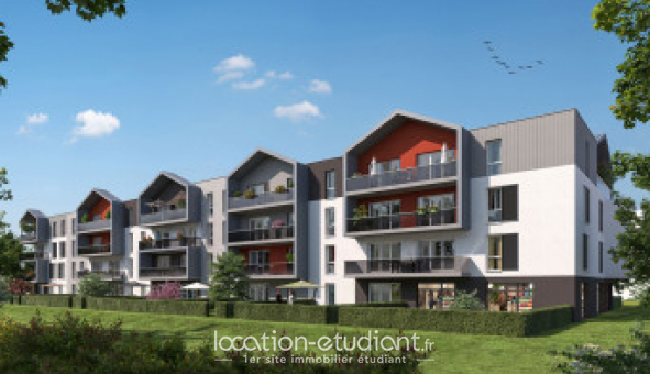 Logement �tudiant T2 &agrave; Luisant (28600)