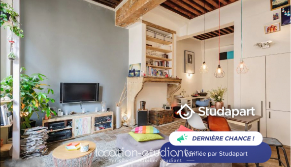 Logement tudiant Location T2 Meublé Lyon 1er arrondissement (69001)