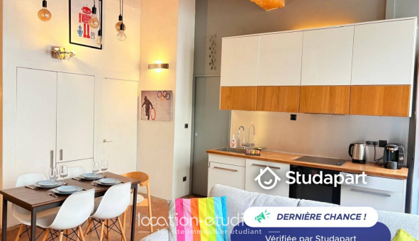 Logement tudiant Location T2 Meublé Lyon 1er arrondissement (69001)