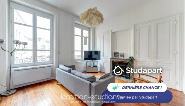 Logement tudiant T2 à Lyon 1er arrondissement (69001)