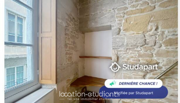Logement tudiant T2 à Lyon 1er arrondissement (69001)