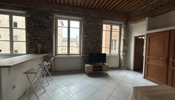 Logement tudiant T2 à Lyon 1er arrondissement (69001)