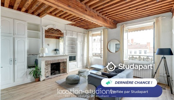 Logement �tudiant Location T2 Meubl&eacute; Lyon 1er arrondissement (69001)