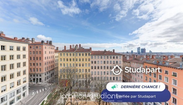 Logement �tudiant T2 &agrave; Lyon 1er arrondissement (69001)
