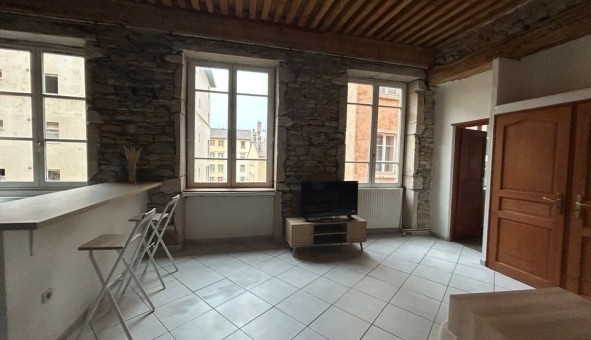 Logement �tudiant T2 &agrave; Lyon 1er arrondissement (69001)