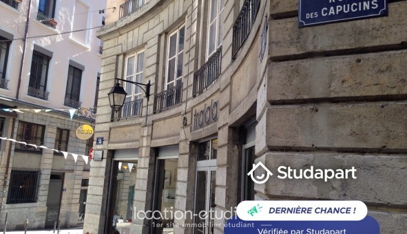 Logement �tudiant T2 &agrave; Lyon 1er arrondissement (69001)
