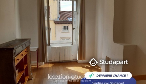 Logement tudiant Location T2 Meublé Lyon 2me arrondissement (69002)