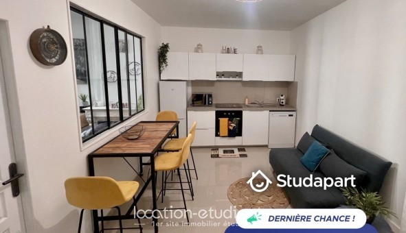 Logement tudiant Location T2 Meublé Lyon 2me arrondissement (69002)