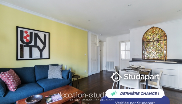 Logement étudiant T2 &agrave; Lyon 3ème arrondissement (69003)