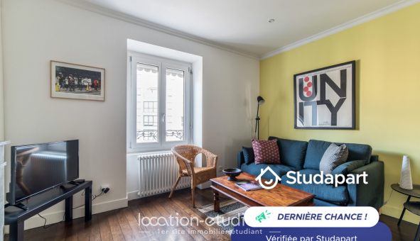 Logement �tudiant Location T2 Meubl&eacute; Lyon 3�me arrondissement (69003)