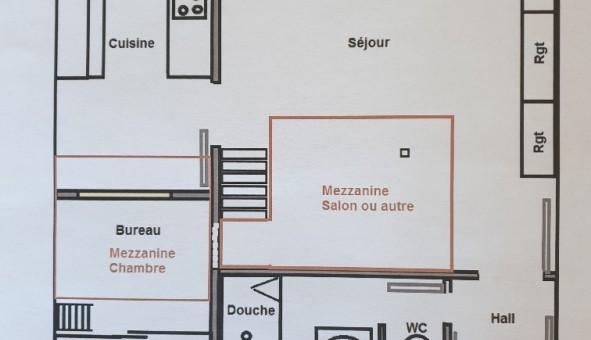 Logement tudiant T2 à Lyon 4me arrondissement (69004)