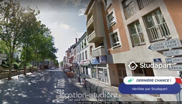 Logement �tudiant T2 &agrave; Lyon 5�me arrondissement (69005)