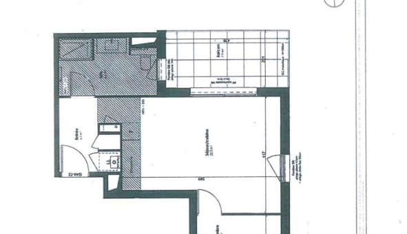 Logement tudiant T2 à Lyon 6me arrondissement (69006)