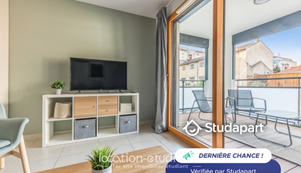 Logement étudiant T2 &agrave; Lyon 6ème arrondissement (69006)