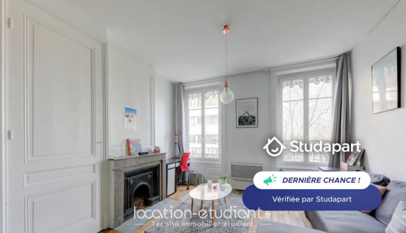 Logement tudiant T2 à Lyon 7me arrondissement (69007)