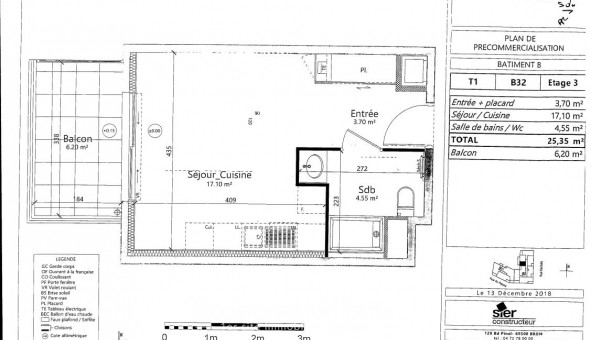 Logement tudiant T2 à Lyon 7me arrondissement (69007)