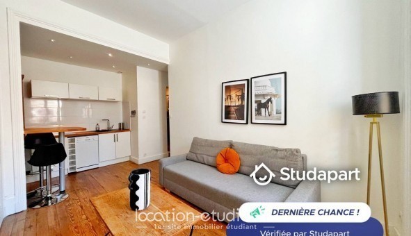 Logement �tudiant T2 &agrave; Lyon 7�me arrondissement (69007)