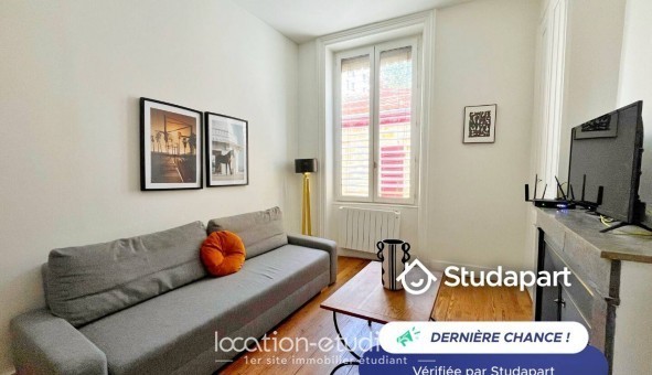 Logement �tudiant T2 &agrave; Lyon 7�me arrondissement (69007)