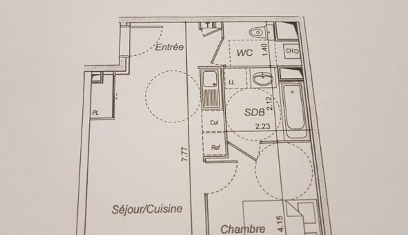 Logement �tudiant T2 &agrave; Lyon 7�me arrondissement (69007)