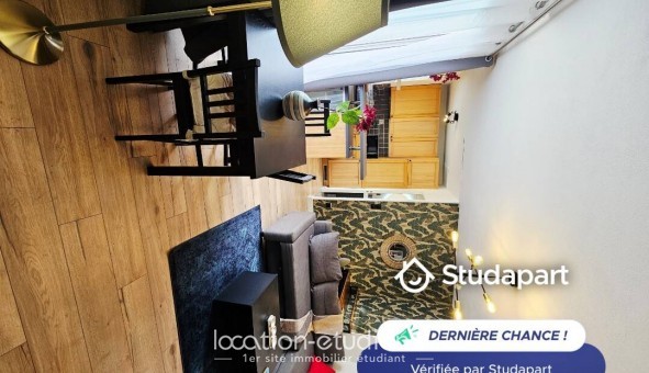 Logement �tudiant Location T2 Meubl&eacute; Lyon 7�me arrondissement (69007)
