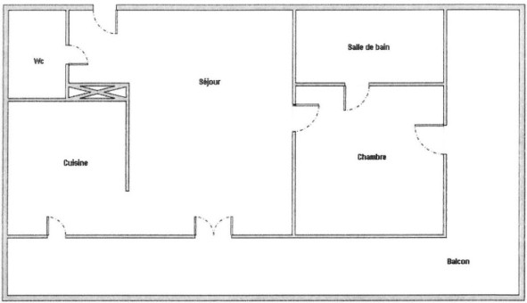 Logement tudiant T2 à Lyon 8me arrondissement (69008)