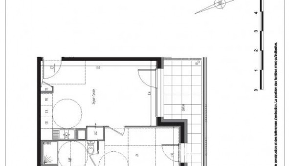 Logement tudiant T2 à Lyon 8me arrondissement (69008)