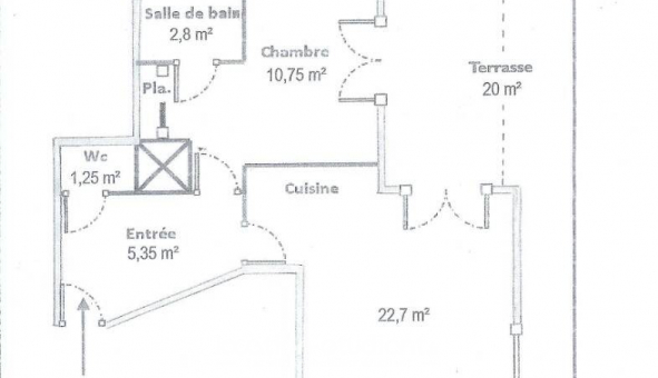 Logement �tudiant Location T2 Meubl&eacute; Lyon 8�me arrondissement (69008)