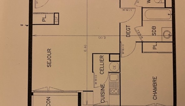 Logement �tudiant T2 &agrave; Lyon 8�me arrondissement (69008)