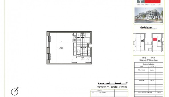 Logement tudiant T2 à Lys lez Lannoy (59390)