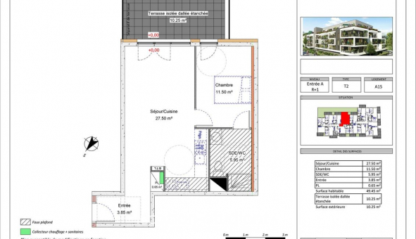 Logement tudiant T2 à  ()
