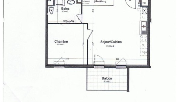 Logement tudiant T2 à Manom (57100)