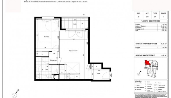 Logement tudiant T2 à Mareuil ls Meaux (77100)