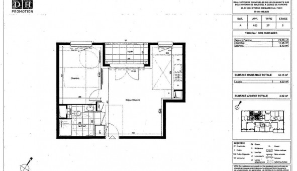Logement �tudiant T2 &agrave; Mareuil l�s Meaux (77100)