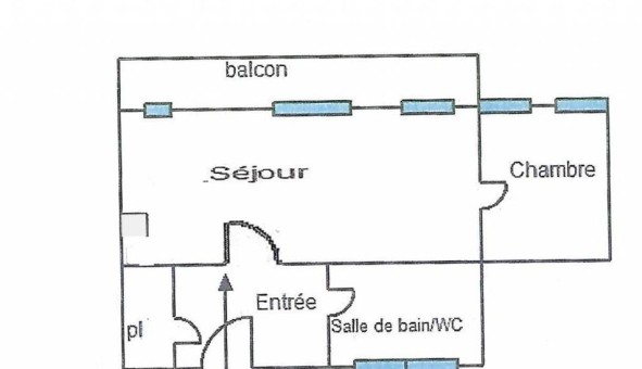 Logement �tudiant T2 &agrave; Marignane (13700)