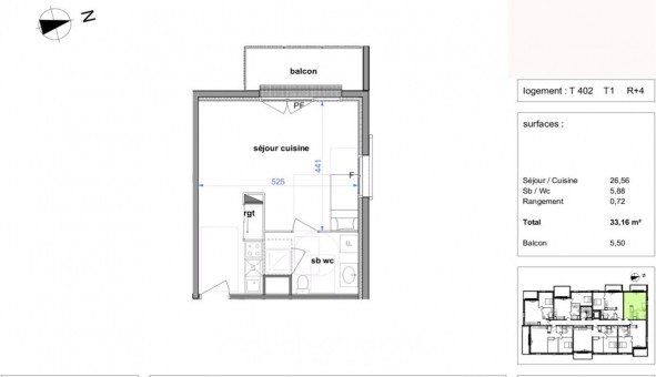 Logement �tudiant Location T2 Vide Maromme (76150)